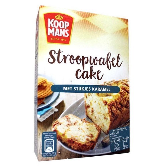 Koopmans Mix Voor Stroopwafel Cake 400g/ Harina Tarta Koopmans Mix Voor Stroopwafel Cake 400g/ Harina Tarta