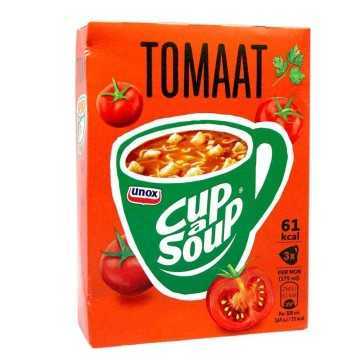 Unox Cup a Soup Tomaat x3/ Packet Soup Tomato