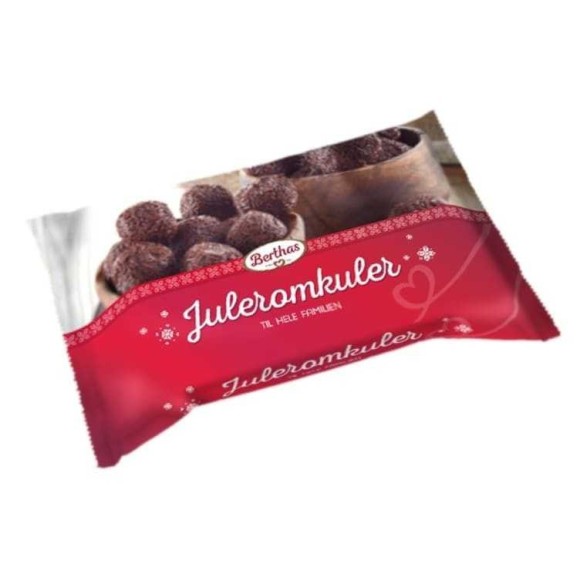 Berthas Juleromkugler 175g/ Rum Truffle Cake Berthas Juleromkugler 175g/ Rum Truffle Cake