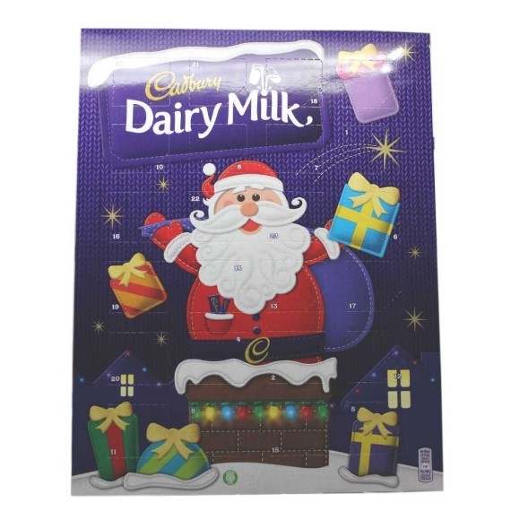 Cadbury Dairy Milk Advent Calendar 90g Cadbury Dairy Milk Advent Calendar 90g