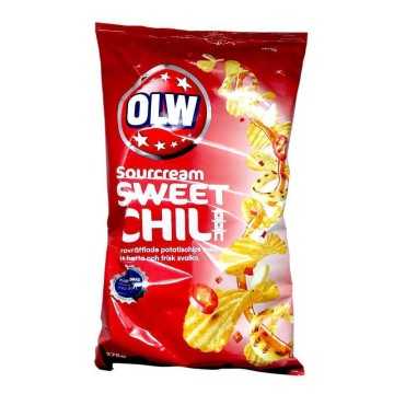 Olw Sourcream&Sweet Chili Potato Chips 275g