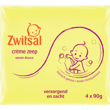 Zwitsal Crème Zeep / Hand Wash 4x90g