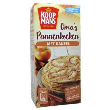 Koopmans Oma's Pannenkoeken met Kaneel 400g/ Pancakes with Cinnamon