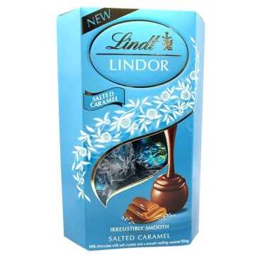 Lindt Lindor Salted Caramel / Bombones sabor Caramelo Salado 200g