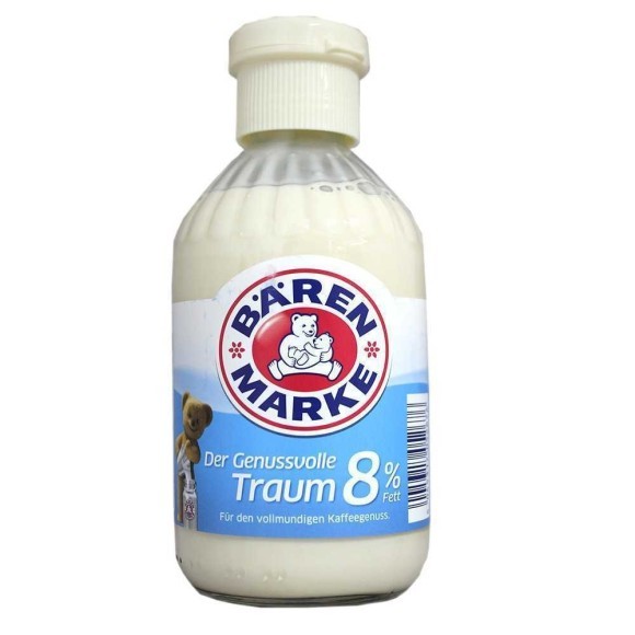 Bärenmarke Traum 8% 320ml/ Leche evaporada Bärenmarke Traum 8% 320ml/ Leche evaporada