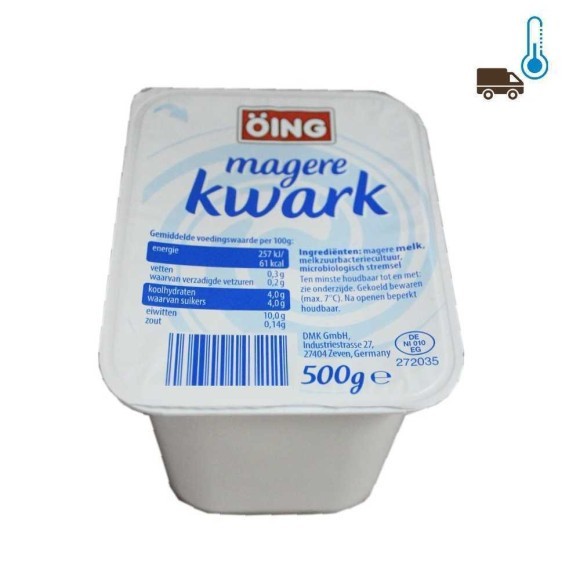 Öing Magere Kwark 500gr/Queso Kwark Öing Magere Kwark 500gr/Queso Kwark