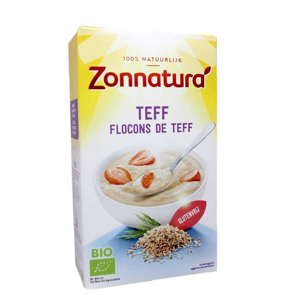 Zonnatura Flocons de Teff / Copos de Teff 300g