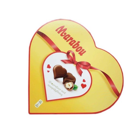 Marabou Hjärta 165Gg/ Bombones de Avellana y Praliné Marabou Hjärta 165Gg/ Bombones de Avellana y Praliné