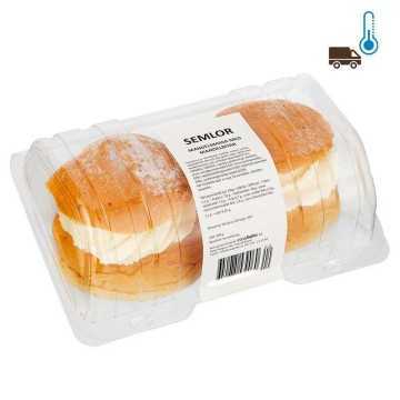 Easybake Mandel Semla Pack-2 290g/Pastry
