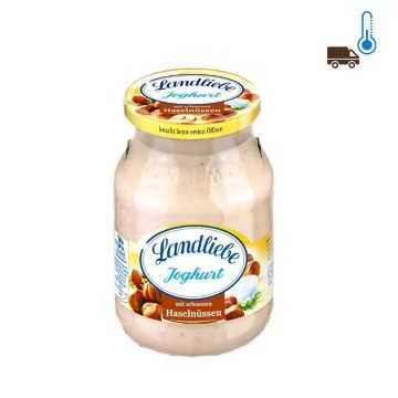 Landliebe Joghurt Haselnüssen 3,8% 500g/ Hazelnuts Yogurt