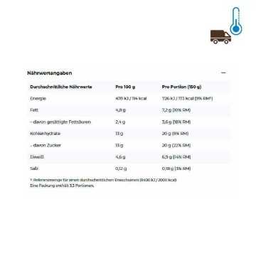 Landliebe Joghurt Haselnüssen 3,8% 500g/ Yogur de Avellana