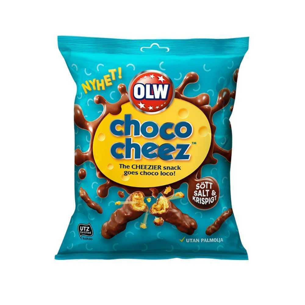 Olw Choco Cheez 100g/ Snack Choco Queso