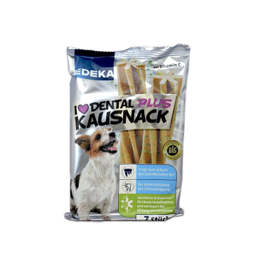 Edeka Dental Plus Kausnack / Dog Dental Snack 210g