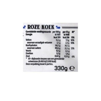 CostaBlanca Rozekoek 330g/ Pink Cakes