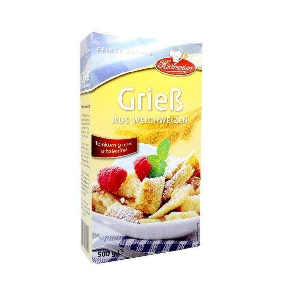 Küchenmeister Grieß aus Weichweizen / Sémola de Trigo Blando 500g Küchenmeister Grieß aus Weichweizen / Sémola de Trigo Blando 500g