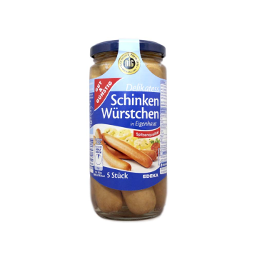 Gut&Günstig Schinken Würstchen in Eigenhaut x5/ Pork Sausages