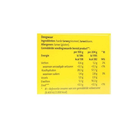 CostaBlanca Spaghetti / Espaguetis 500g CostaBlanca Spaghetti / Espaguetis 500g