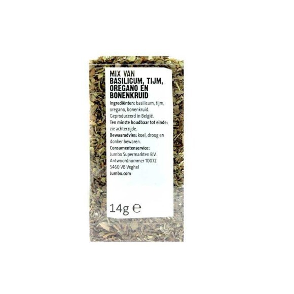 CostaBlanca Italiaanse Kruiden / Hierbas Provenzales 14g CostaBlanca Italiaanse Kruiden / Hierbas Provenzales 14g