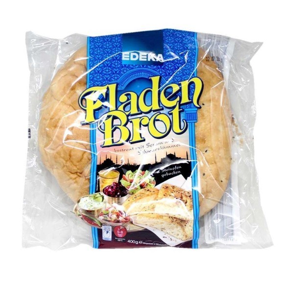 Edeka Fladenbrot/ Turkish Bread 400g Edeka Fladenbrot/ Turkish Bread 400g