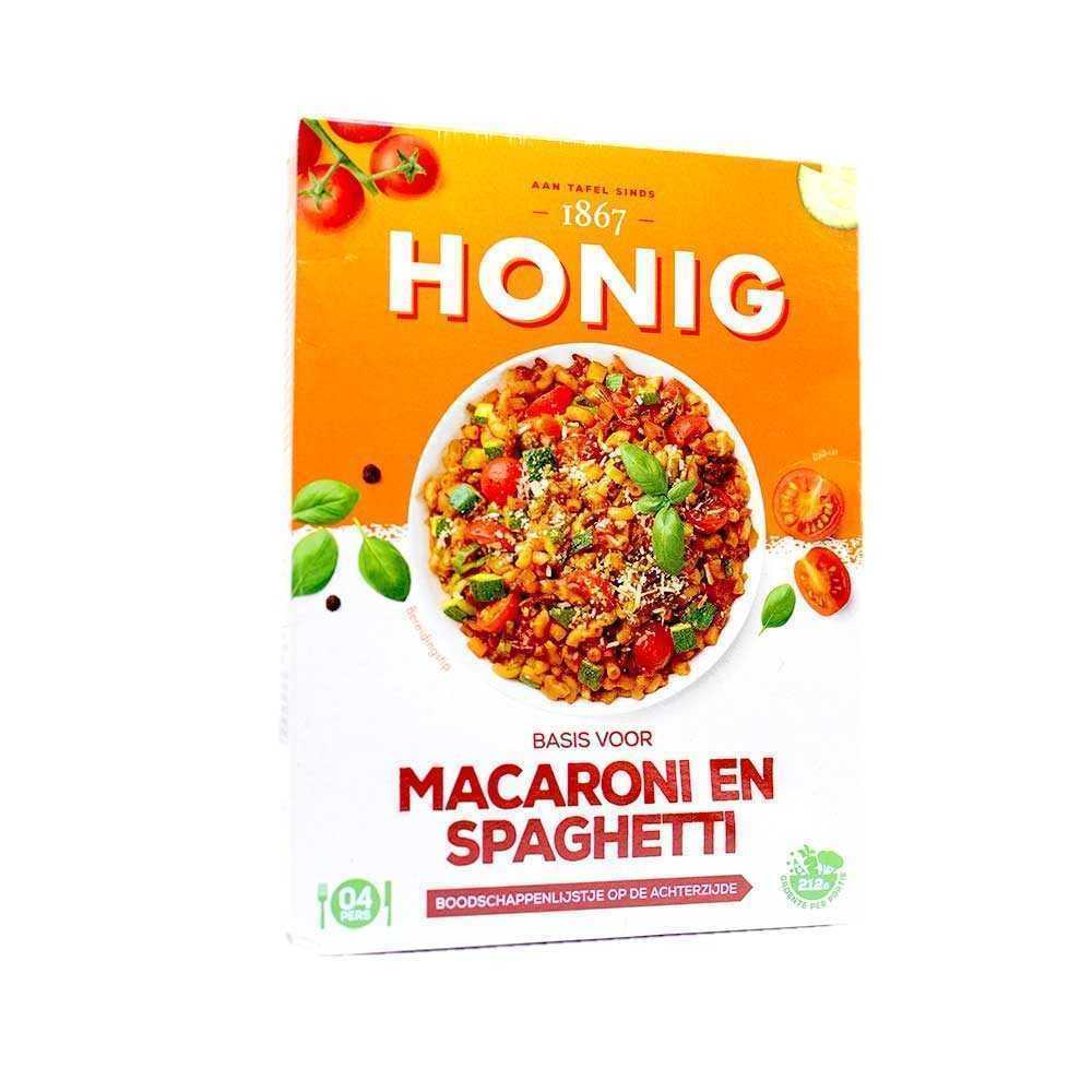 Honig Mix Voor Macaroni en Spaghetti / Mezcla para macarrones y espaguetis 40g