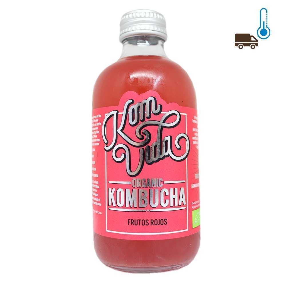 Komvida Organic Kombucha Frutos Rojos 250ml/ Drink with Red Fruits