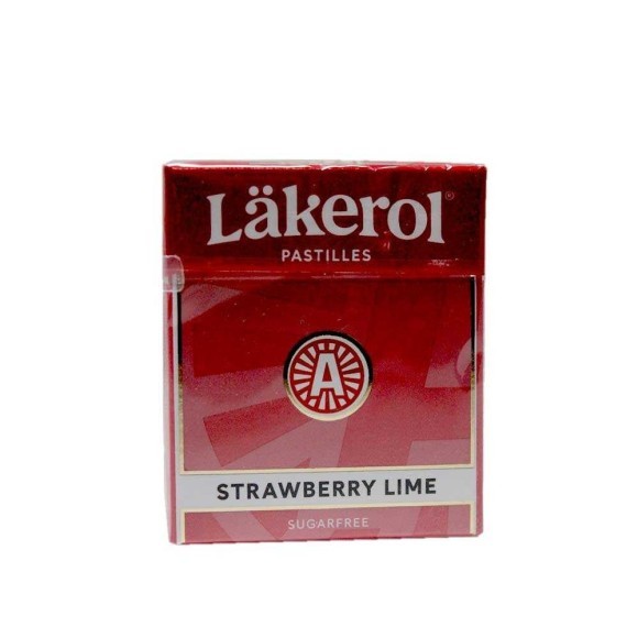 Läkerol Strawberry Lime Sugarfree 25g Läkerol Strawberry Lime Sugarfree 25g