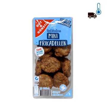 Gut&Günstig Mini Frikadellen x20 500g/ Mini Meatballs