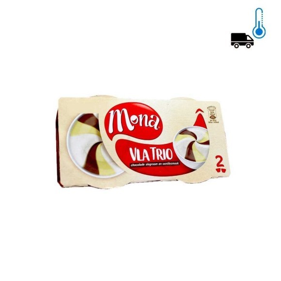 Mona Vla Trio / Chocolate, Vanilla and Cream Pudding x2 Mona Vla Trio / Chocolate, Vanilla and Cream Pudding x2