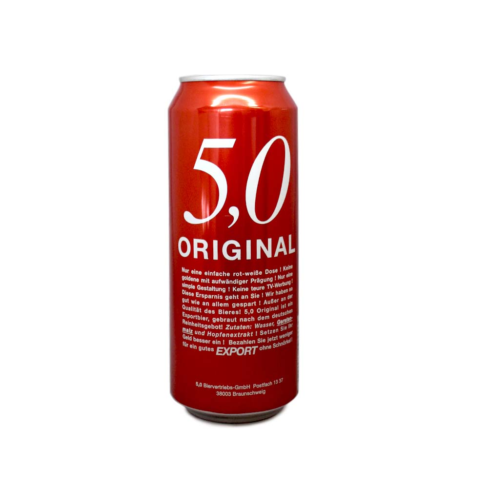 5,0 Original Export / Cerveza Export 50cl