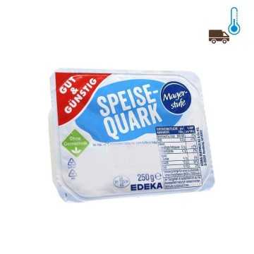 Gut&Günstig Speisequark Magerstufe / Queso Quark Bajo en Grasa 250g