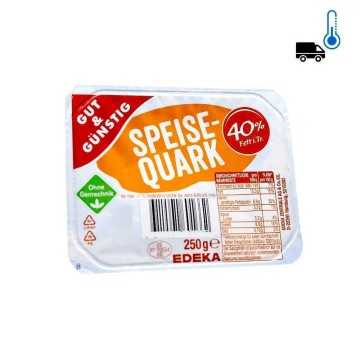 Gut&Günstig Speisequark 40% Fett / Queso Quark 40% Grasa 250g