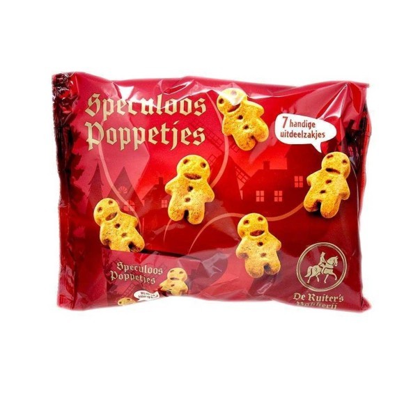De Ruiter’s Speculoos Poppetjes / Galletas de Especias x7 De Ruiter’s Speculoos Poppetjes / Galletas de Especias x7