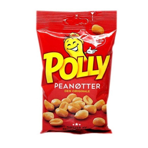 Polly Peanøtter / Cacahuetes Salados 165g Polly Peanøtter / Cacahuetes Salados 165g