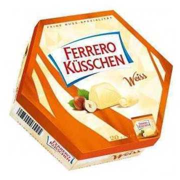 Ferrero Küsschen Weiss x20 / Bombones de Avellana 178g