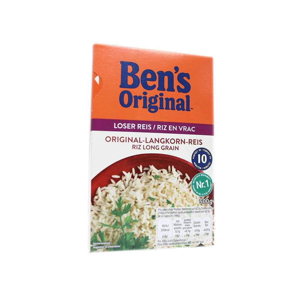Ben's Original Langkorn Rice / Arroz Largo 500g