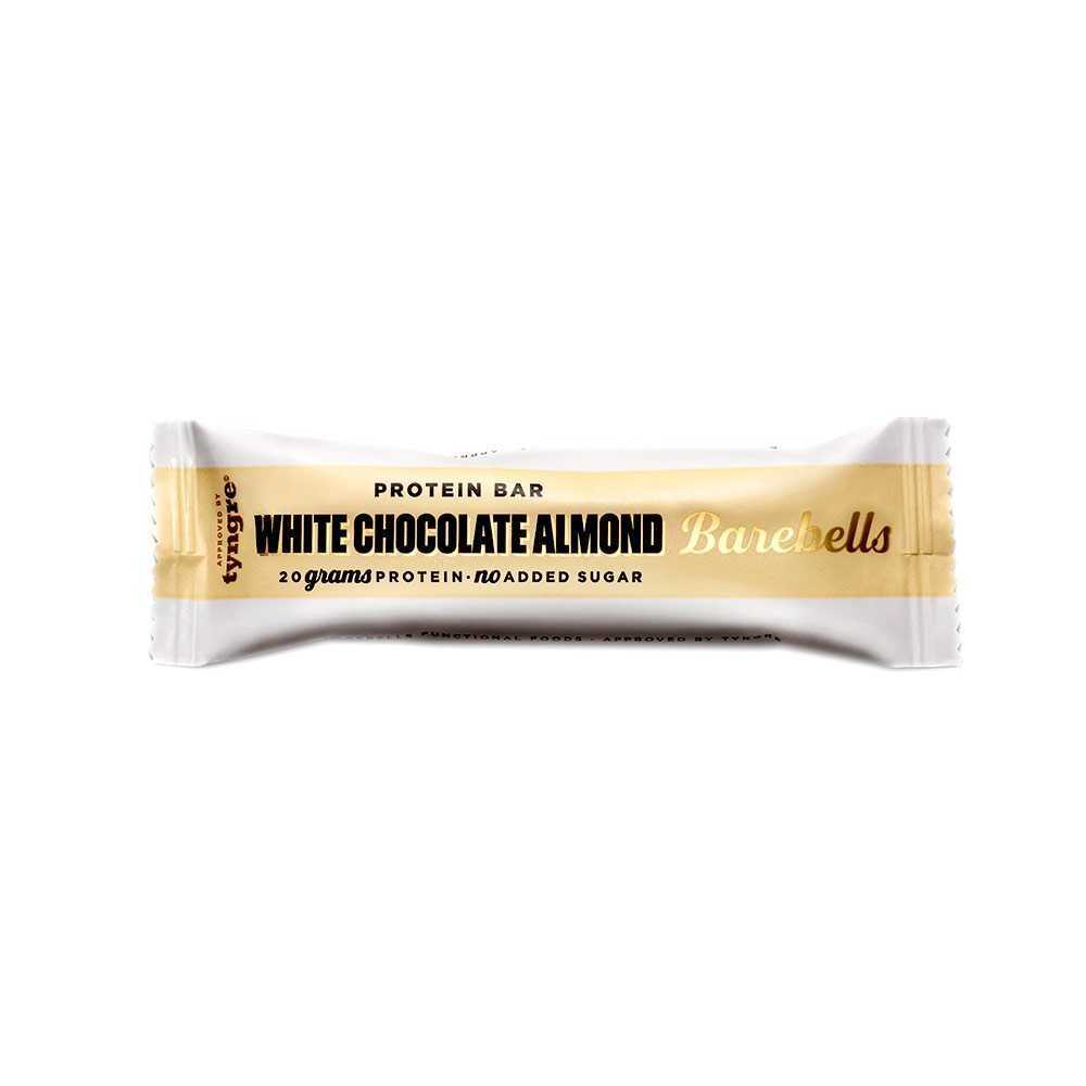 Barebells White Chocolate Almond Protein Bar / Barrita de proteínas de Chocolate Blanco y Almendras55gg