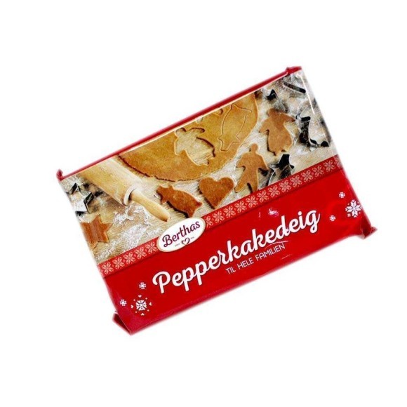 Berthas Pepperkakedeig 1Kg/ Spiced Cookie Dough Berthas Pepperkakedeig 1Kg/ Spiced Cookie Dough