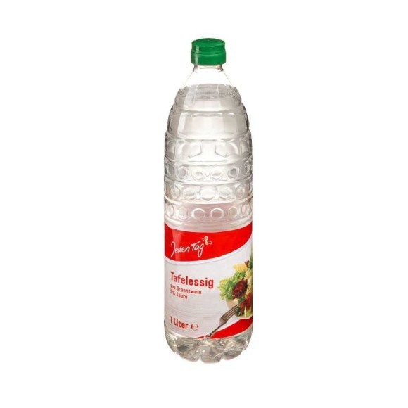 Jeden Tag Tafelessig aus Branntwein 1L/ White Vinegar Jeden Tag Tafelessig aus Branntwein 1L/ White Vinegar