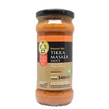 Tiger Khan Tikka Masala Sauce Medium Spicy 340ml