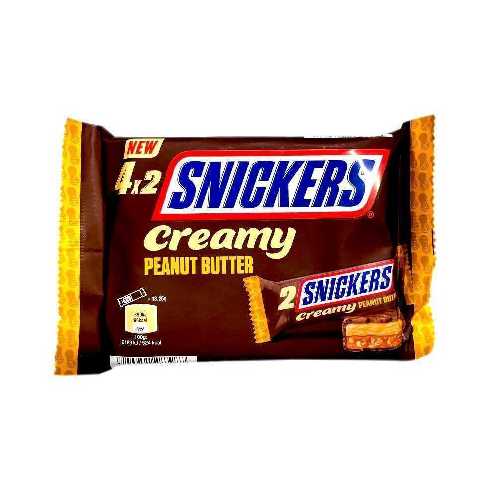 Snickers Creamy Peanut Butter / Chocolatinas 146g