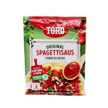 Toro Spaguetti Saus Tomat Og Urter / Salsa para Espaguetis con Tomate y Especias 53g