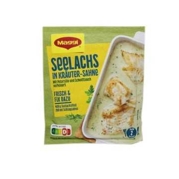 Maggi Seelachs in Kräuter-Sahne Sauce / Mezcla para Crema de Hierbas para Pescado 33g