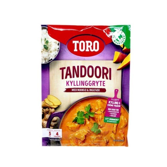 Toro Tandoori Kyllinggryte / Tandoori Chicken Pot 80g Toro Tandoori Kyllinggryte / Tandoori Chicken Pot 80g