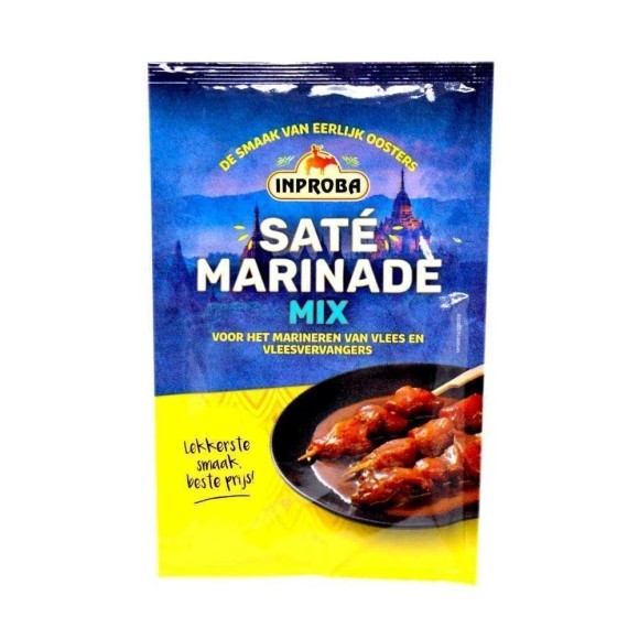 Inproba Saté Marinade Mix / Especias para Marinado Picante 38g Inproba Saté Marinade Mix / Especias para Marinado Picante 38g