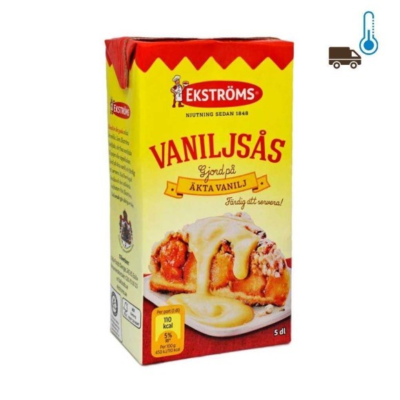 Ekströms Vaniljsås / Vanilla Sauce 50cl Ekströms Vaniljsås / Vanilla Sauce 50cl