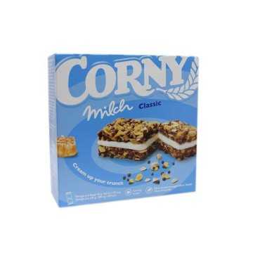 Corny Milch Classic / Barritas de Cereales Rellenas de Leche x4 120g
