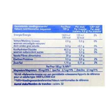Wasa Lichtgewicht / Pan de Centeno Crujiente 300g