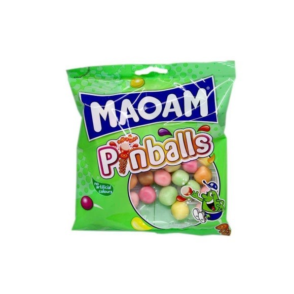 Maoam Pinballs / Caramelos Blandos Rellenos de Pica Pica 230g Maoam Pinballs / Caramelos Blandos Rellenos de Pica Pica 230g