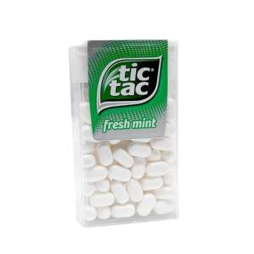 Tic Tac Fresh Mint / Caramelos de Menta 49g