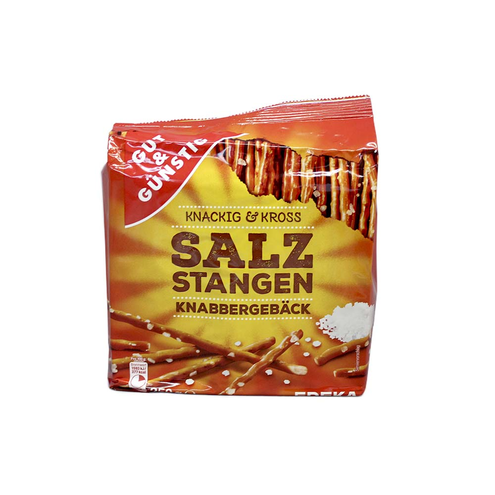 Gut&Günstig Salzstangen Knabbergebäck / Palitos Salados 250g